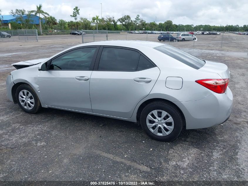 2019 TOYOTA COROLLA L/LE/SE/XLE/XSE - 2T1BURHE7KC209004