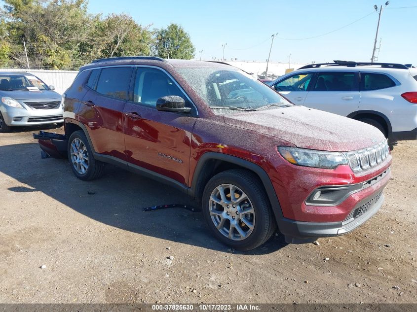 2022 JEEP COMPASS LATITUDE LUX - 3C4NJDFBXNT209260