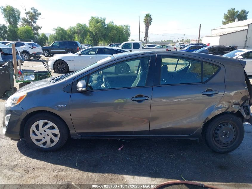 2015 TOYOTA PRIUS C ONE/TWO/THREE/FOUR - JTDKDTB32F1113151