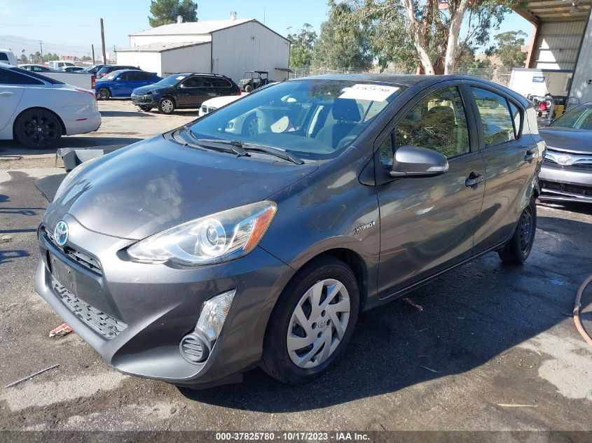 2015 TOYOTA PRIUS C ONE/TWO/THREE/FOUR - JTDKDTB32F1113151