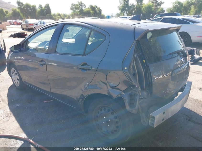 2015 TOYOTA PRIUS C ONE/TWO/THREE/FOUR - JTDKDTB32F1113151
