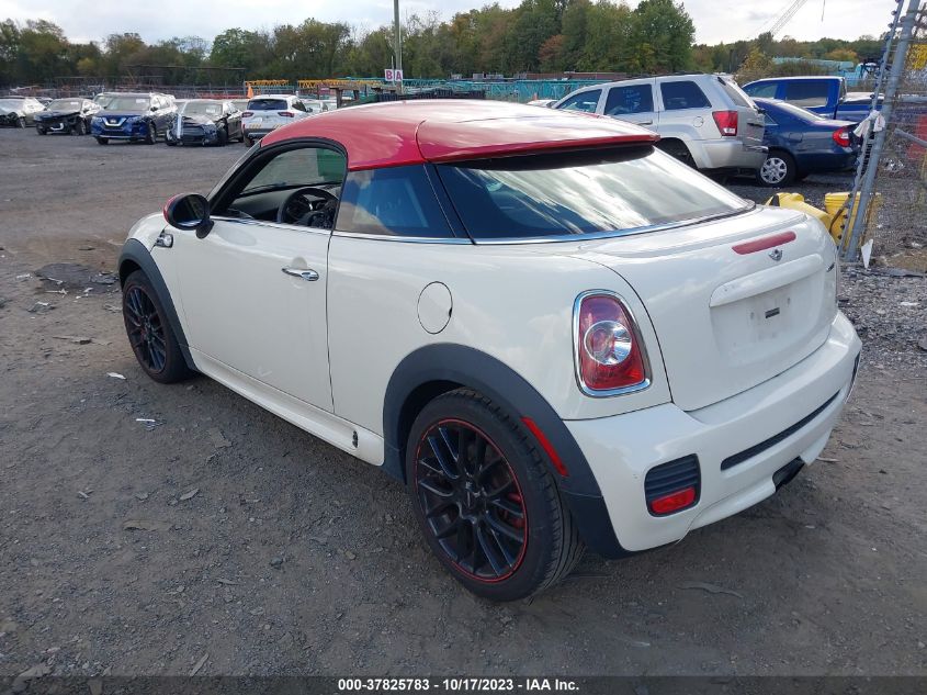 2013 MINI COOPER COUPE JOHN COOPER WORKS - WMWSX9C56DT380415