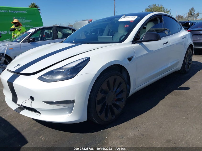 2021 TESLA MODEL 3 DUAL MOTOR FR AC IND(VIN: 5YJ3E1ECXMF078090
