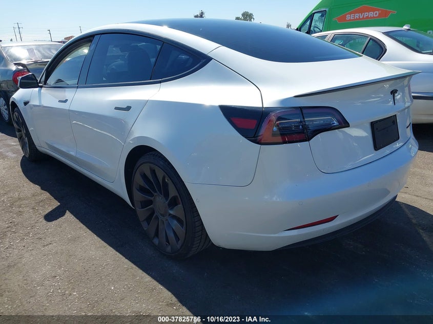 2021 TESLA MODEL 3 DUAL MOTOR FR AC IND(VIN: 5YJ3E1ECXMF078090