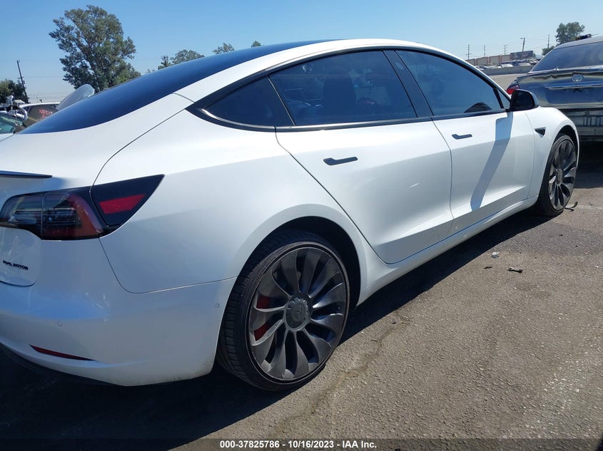2021 TESLA MODEL 3 DUAL MOTOR FR AC IND(VIN: 5YJ3E1ECXMF078090