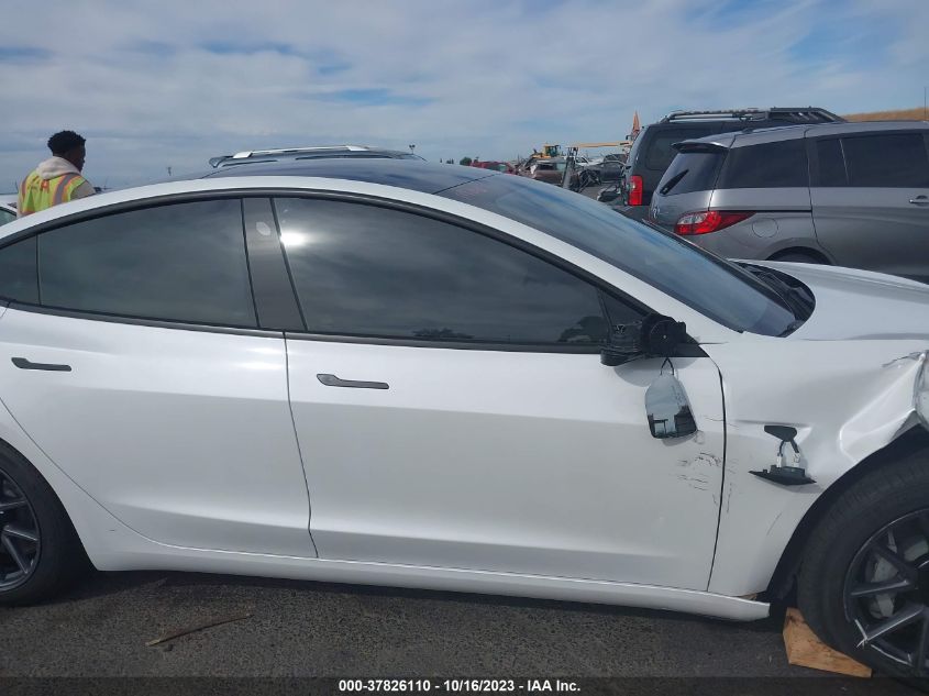 2022 TESLA MODEL 3 LONG RANGE - 5YJ3E1EB4NF261364