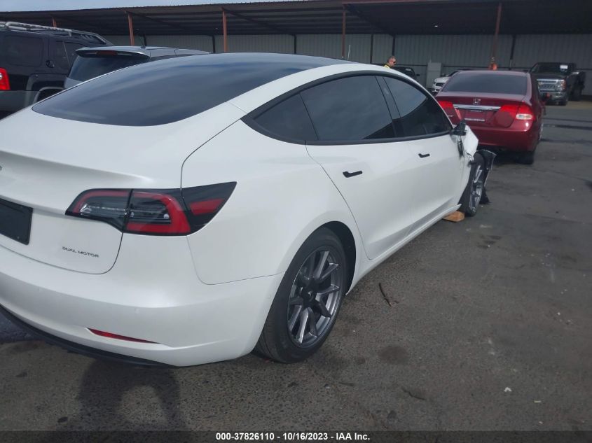 2022 TESLA MODEL 3 LONG RANGE - 5YJ3E1EB4NF261364