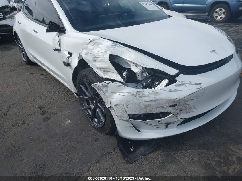 2022 TESLA MODEL 3 LONG RANGE - 5YJ3E1EB4NF261364