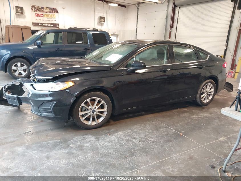 2020 FORD FUSION SE - 3FA6P0HD5LR158941