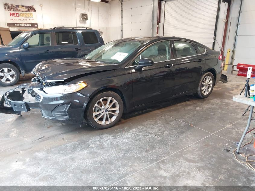 2020 FORD FUSION SE - 3FA6P0HD5LR158941