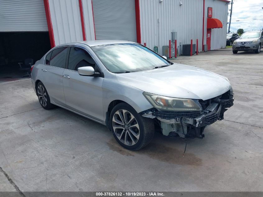 2015 HONDA ACCORD SEDAN SPORT - 1HGCR2F57FA024320