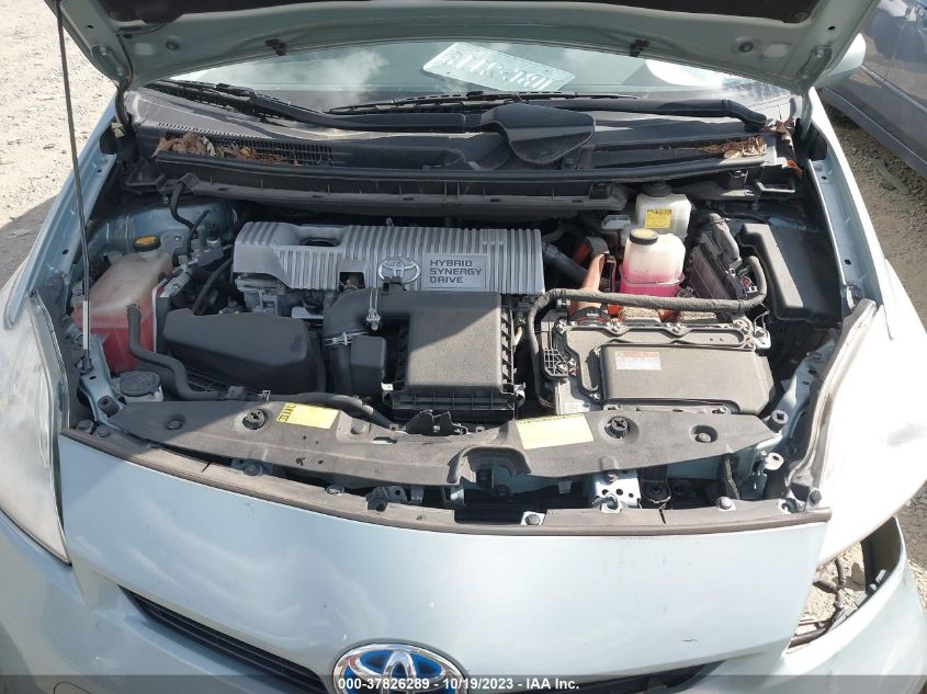 2013 TOYOTA PRIUS ONE/TWO/THREE/FOUR/FIVE - JTDKN3DU0D5640100