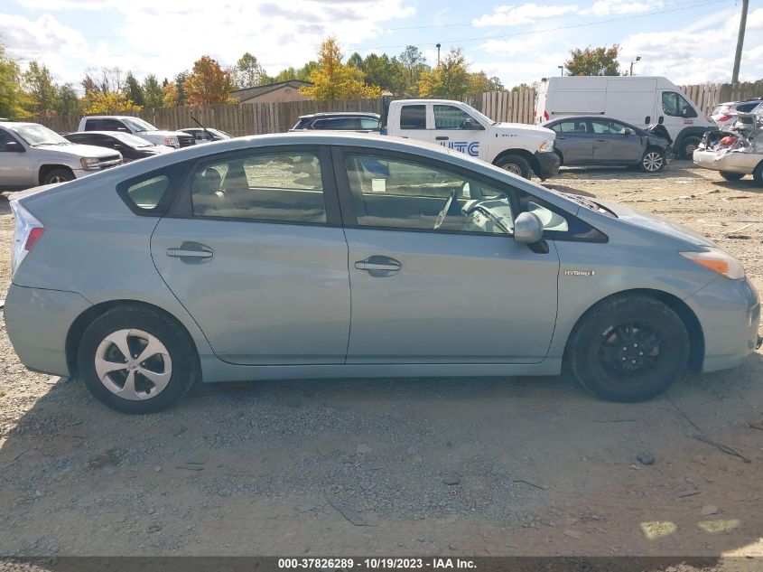 2013 TOYOTA PRIUS ONE/TWO/THREE/FOUR/FIVE - JTDKN3DU0D5640100