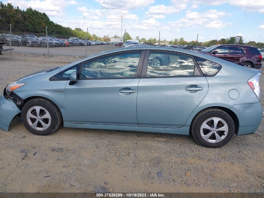 2013 TOYOTA PRIUS ONE/TWO/THREE/FOUR/FIVE - JTDKN3DU0D5640100