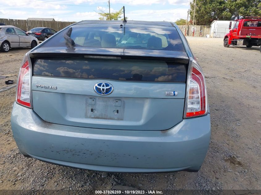 2013 TOYOTA PRIUS ONE/TWO/THREE/FOUR/FIVE - JTDKN3DU0D5640100