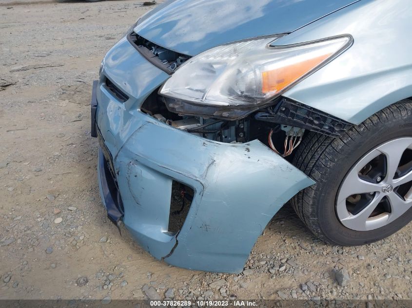 2013 TOYOTA PRIUS ONE/TWO/THREE/FOUR/FIVE - JTDKN3DU0D5640100