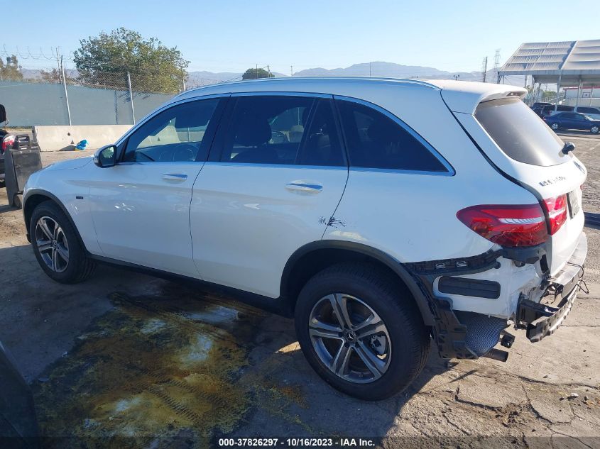 2019 MERCEDES-BENZ GLC 350E WDC0G5EB5KF615155