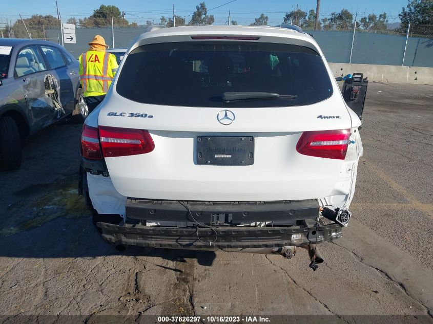 2019 MERCEDES-BENZ GLC 350E WDC0G5EB5KF615155