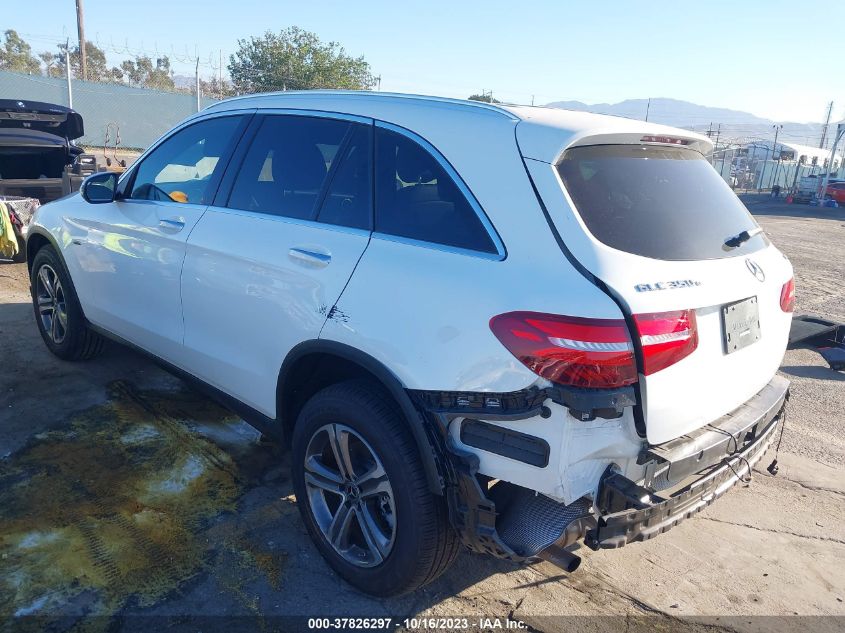2019 MERCEDES-BENZ GLC 350E WDC0G5EB5KF615155
