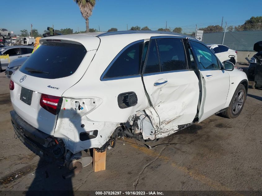 2019 MERCEDES-BENZ GLC 350E WDC0G5EB5KF615155
