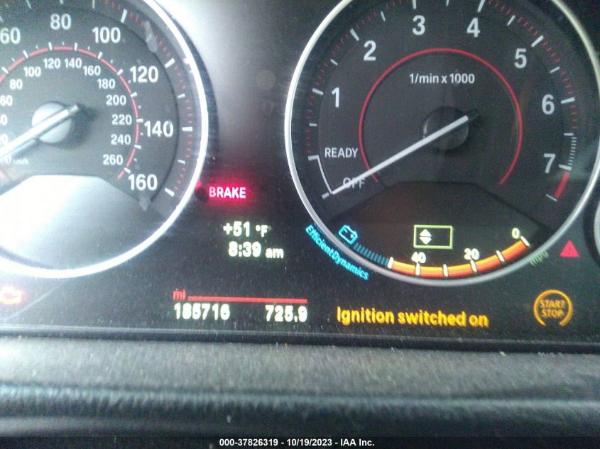 2014 BMW 335I XDRIVE WBA3B9G52ENR79458