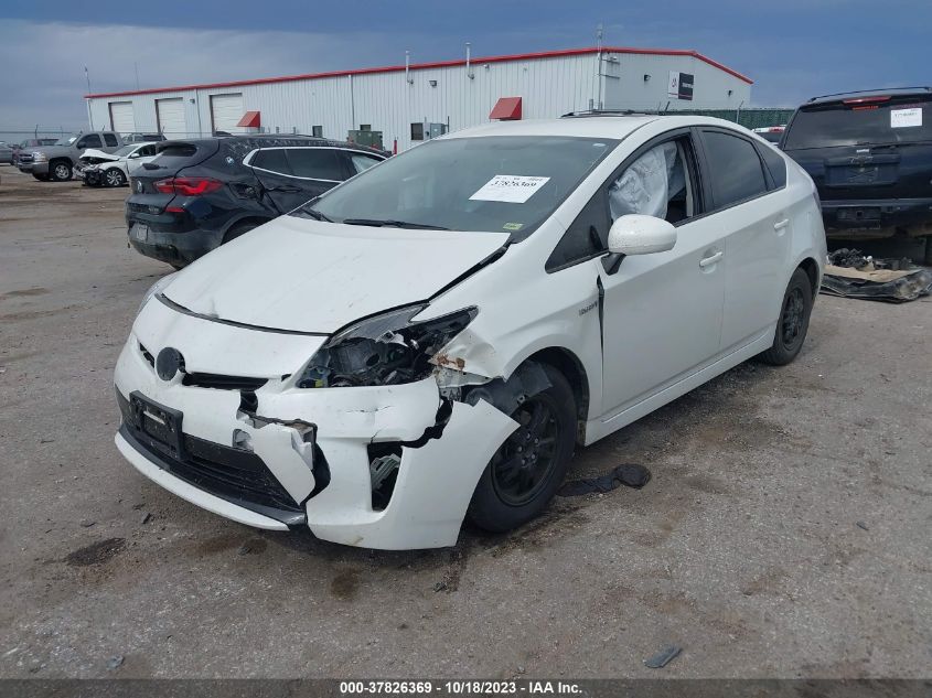 2015 TOYOTA PRIUS FOUR - JTDKN3DU9F0435407