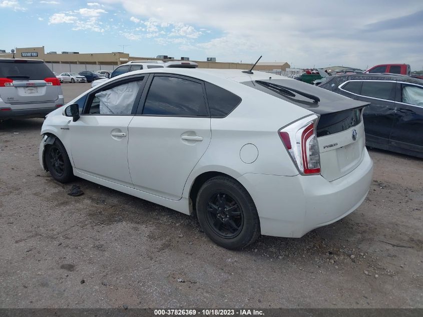 2015 TOYOTA PRIUS FOUR - JTDKN3DU9F0435407