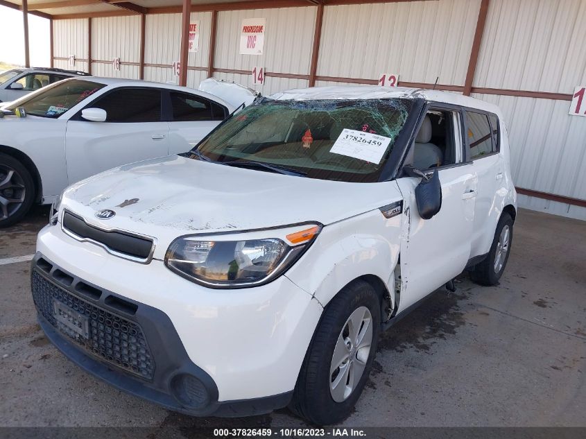 2016 KIA SOUL - KNDJN2A25G7394615