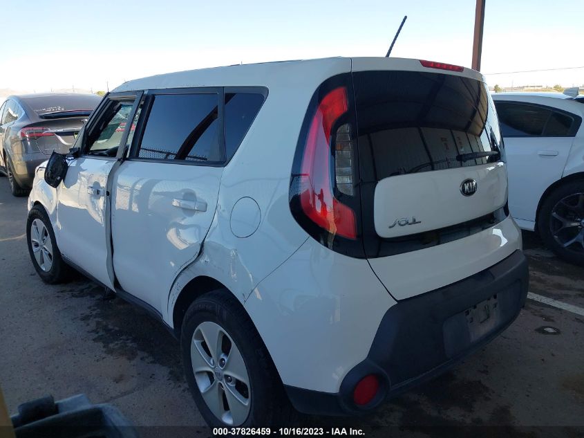 2016 KIA SOUL - KNDJN2A25G7394615