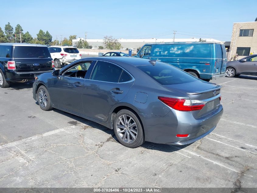 2016 LEXUS ES 300H HYBRID - JTHBW1GG1G2109564