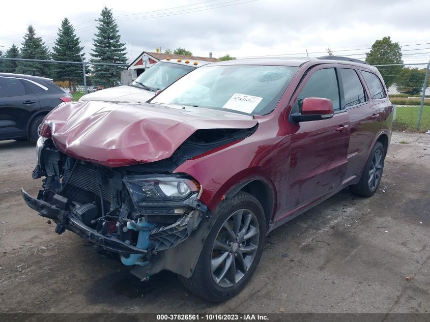 2018 DODGE DURANGO GT - 1C4RDJDG8JC101568