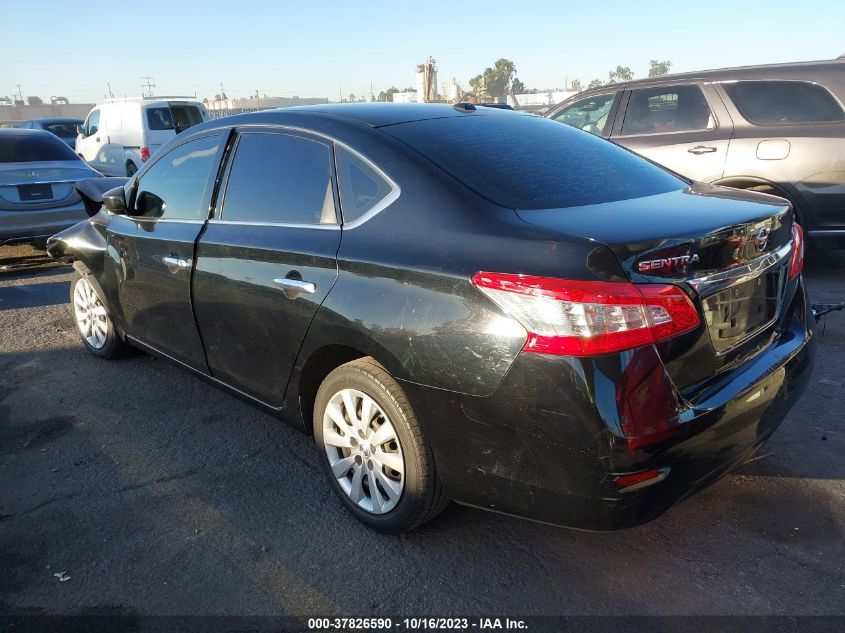 2015 NISSAN SENTRA S/SV/SR/SL - 3N1AB7AP4FL672175
