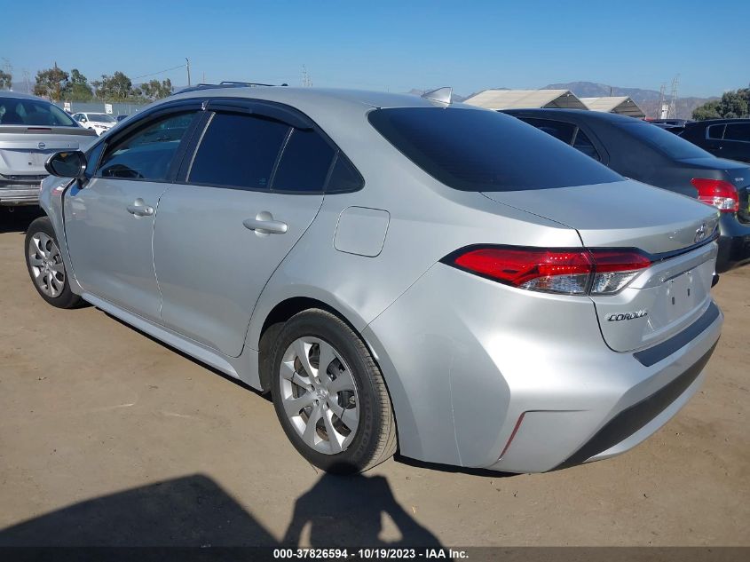 VIN 5YFEPRAE6LP139463 2020 TOYOTA COROLLA LE