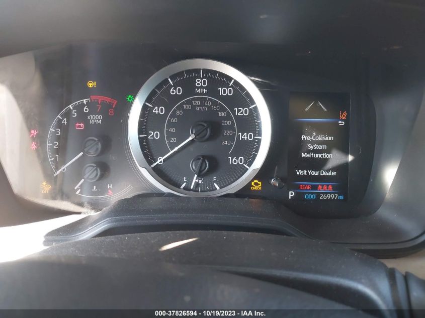 VIN 5YFEPRAE6LP139463 2020 TOYOTA COROLLA LE