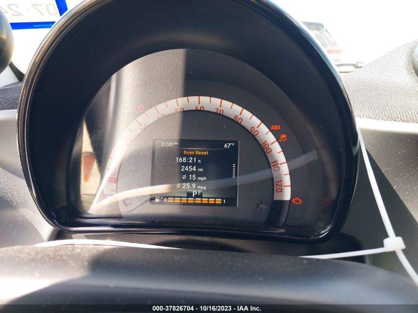 2016 SMART FORTWO PASSION/PRIME/PROXY/PURE WMEFJ5DAXGK076168