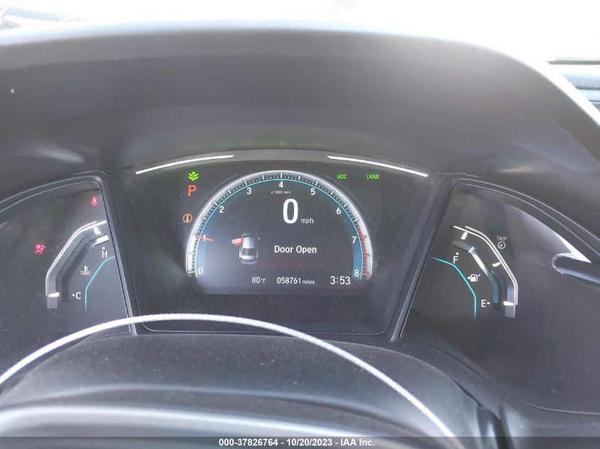 VIN 2HGFC2F68KH514283 2019 HONDA CIVIC SEDAN LX