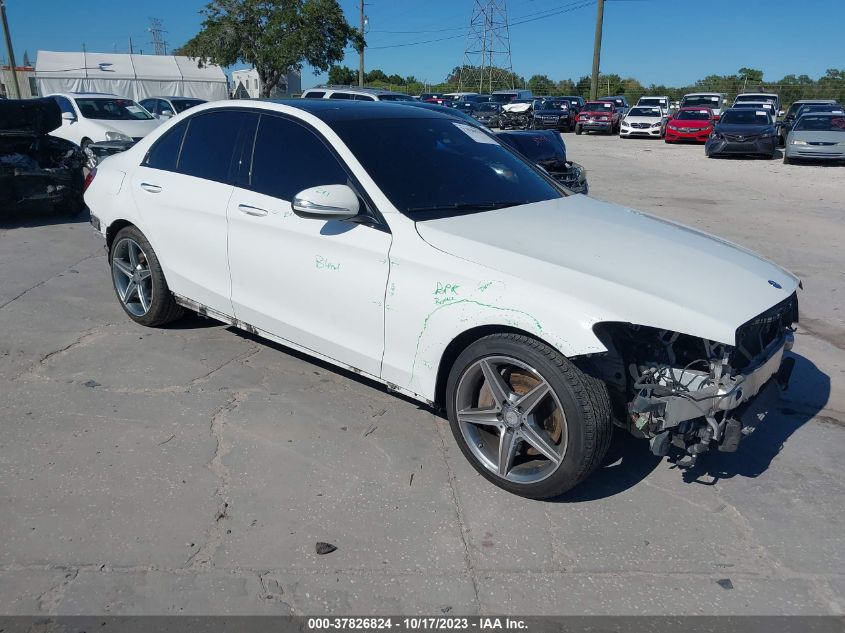 55SWF4KB7FU006417 2015 MERCEDES-BENZ C-CLASS - Image 1
