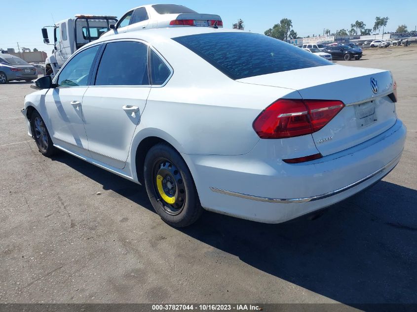 2016 VOLKSWAGEN PASSAT 1.8T S - 1VWAT7A3XGC059933