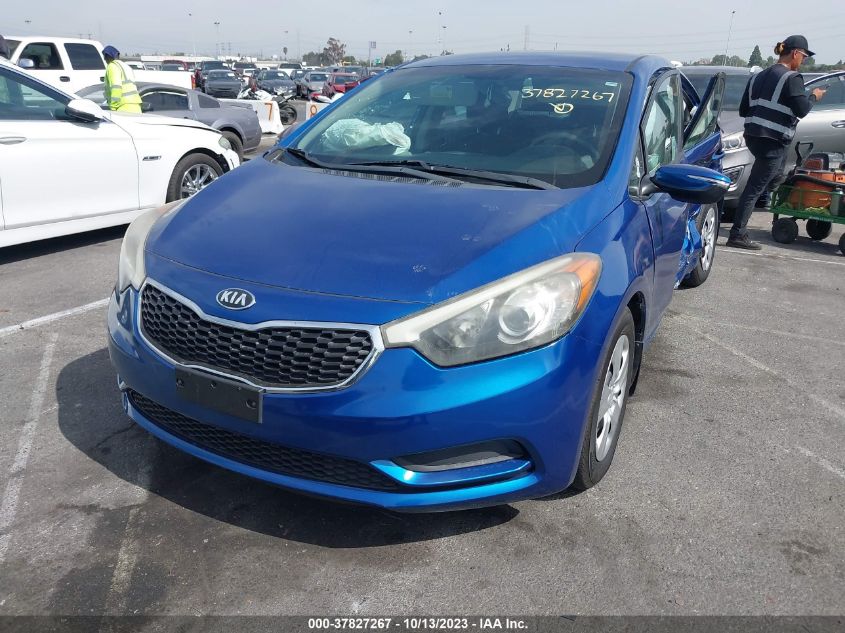 2015 KIA FORTE LX - KNAFX4A64F5283107