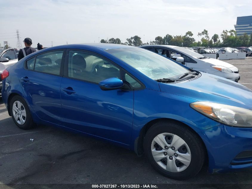 2015 KIA FORTE LX - KNAFX4A64F5283107