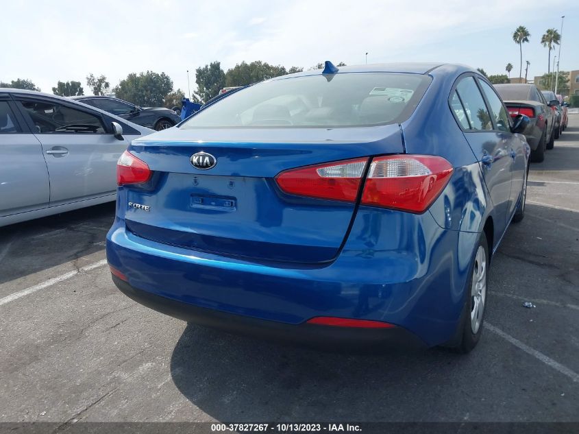 2015 KIA FORTE LX - KNAFX4A64F5283107