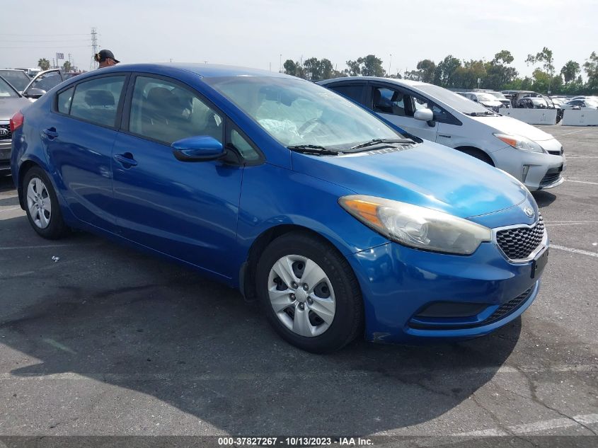 2015 KIA FORTE LX - KNAFX4A64F5283107