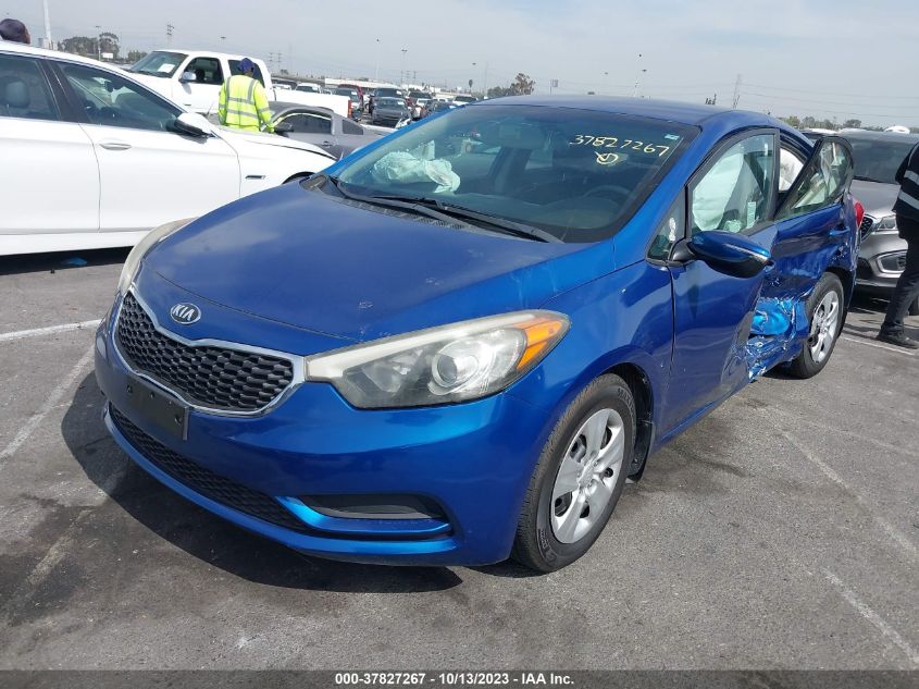 2015 KIA FORTE LX - KNAFX4A64F5283107