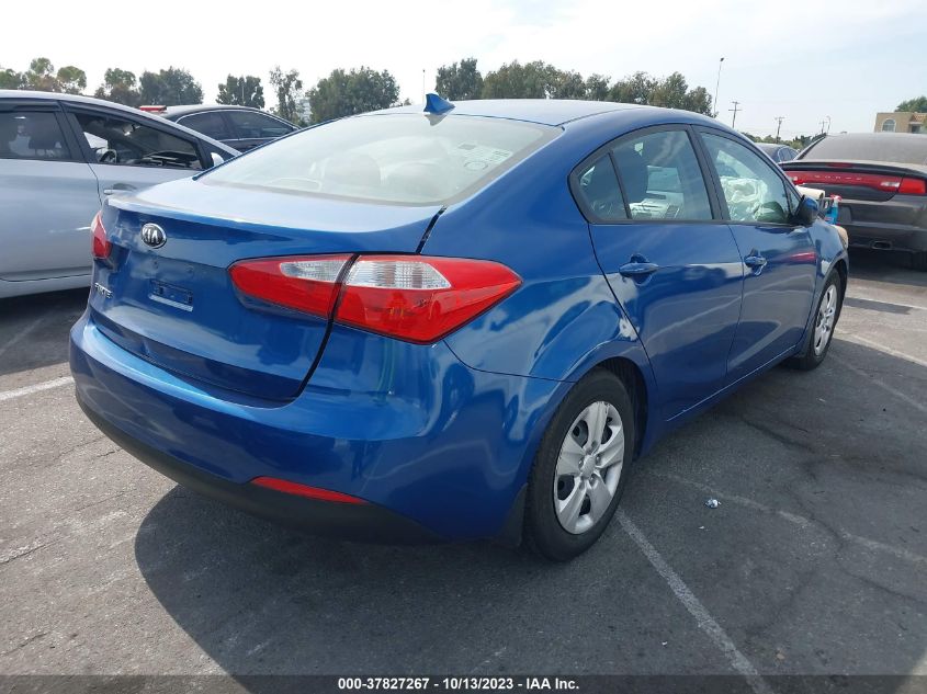 2015 KIA FORTE LX - KNAFX4A64F5283107
