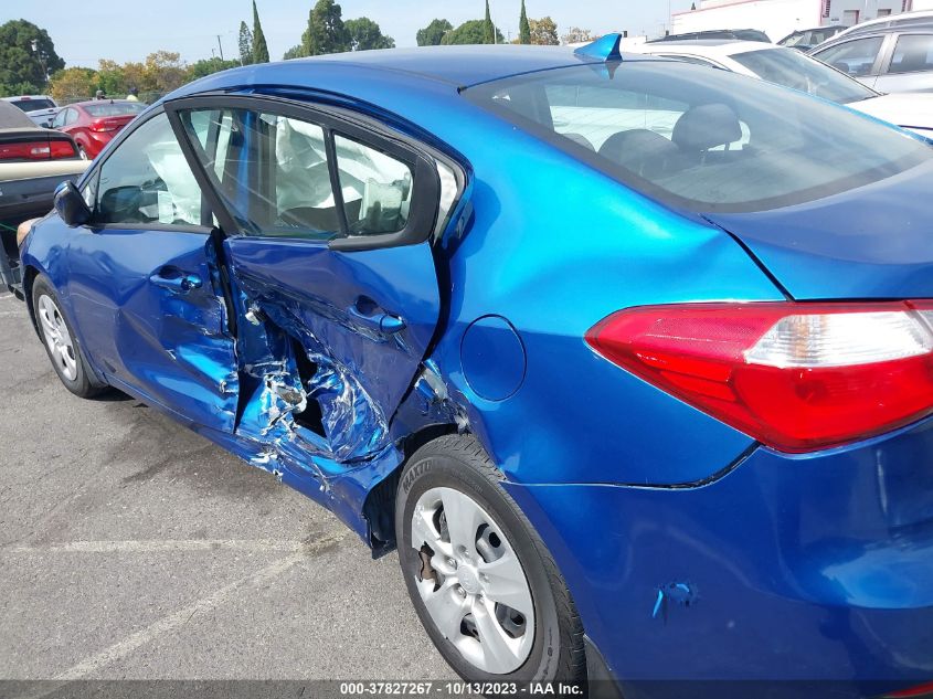 2015 KIA FORTE LX - KNAFX4A64F5283107
