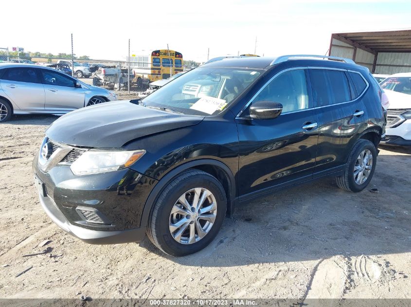 2015 NISSAN ROGUE S/SL/SV - KNMAT2MV9FP566087