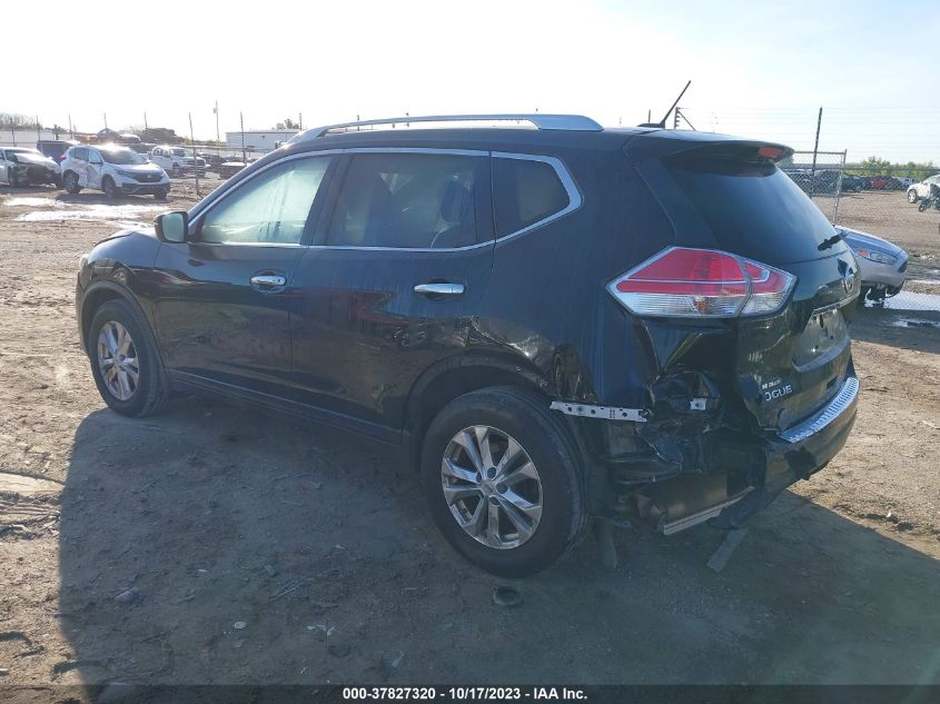2015 NISSAN ROGUE S/SL/SV - KNMAT2MV9FP566087