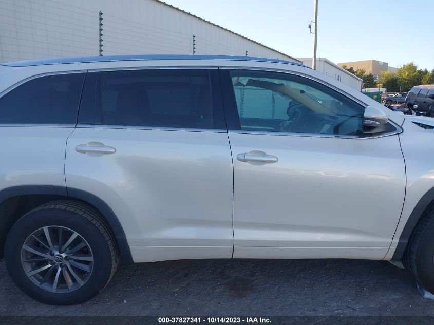 2018 TOYOTA HIGHLANDER SE/XLE - 5TDKZRFHXJS543533