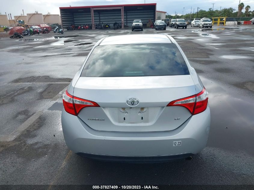 2014 TOYOTA COROLLA L/LE/S/S PLUS/LE PLUS - 5YFBURHE1EP069584