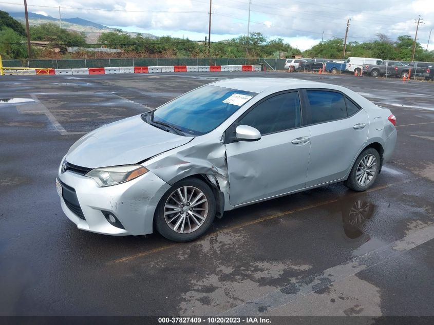 2014 TOYOTA COROLLA L/LE/S/S PLUS/LE PLUS - 5YFBURHE1EP069584